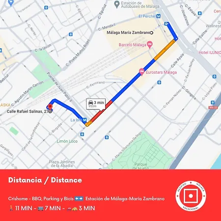 Crishome - Bbq, Parking Y Bicis Apartment *